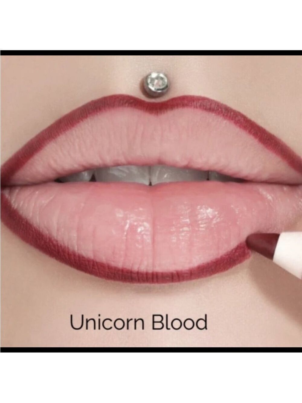 Jeffree Star - UNICORN BLOOD TRIO - Lip Liner, Liquid Velour & Velvet Trap - Picture 3 of 8